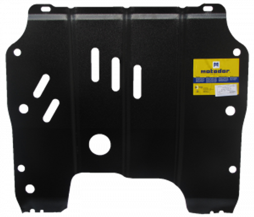 Защита картера двигателя, КПП (2 мм, сталь) для Opel Astra J GTC хетчбек 2009-2015, Opel Astra J седан/хетчбек 2009-2015, Chevrolet Orlando 2010-2015, Chevrolet Cruze седан 2009-2012, Chevrolet Cruze седан/универсал/хетч Motodor.03028