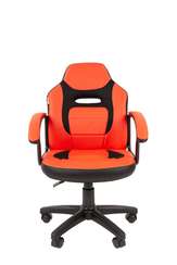 Кресло Chairman Kids 110 Россия экопремиум черный/красный