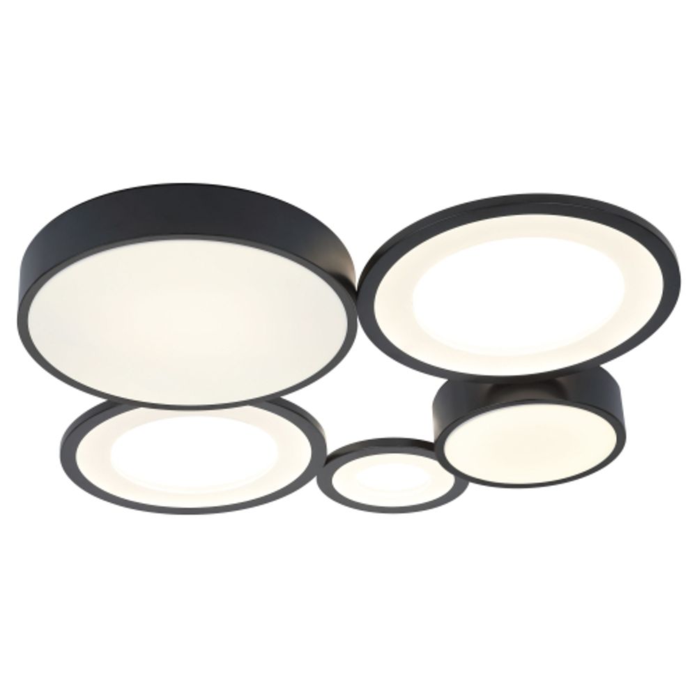 Светильник потолочный светодиодный Rivoli Aliona 6161-201 LED 110 Вт 3000 - 6000 К с пультом | Rivoli