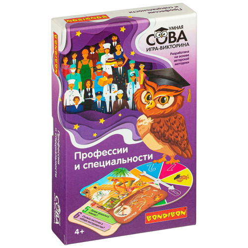 Игра игра Умная Сова Профессии и специальности