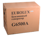 Бензиновый генератор EUROLUX G6500A - [5 кВт / 220V]