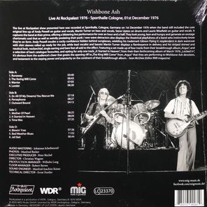 Wishbone Ash / Live At Rockpalast 1976 (2LP)