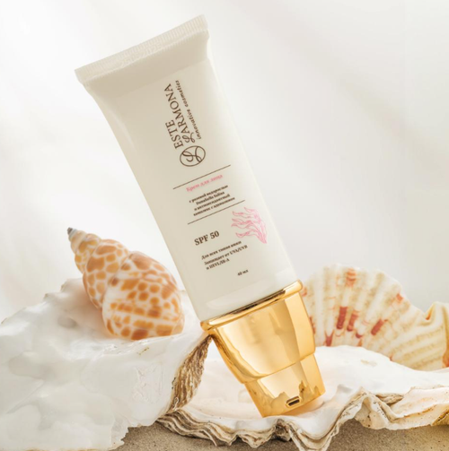 ESTE LARMONA Солнцезащитный крем для лица SPF 50, 40мл.