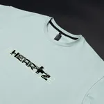 Футболка Heartz Wave Logo Black Series ED2 зеленая