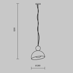 Подвесной светильник Freya Bowl FR5439PL-01W