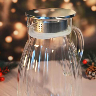 Кувшин с крышкой 1,8л, h22см, d8.5см, GPH-003