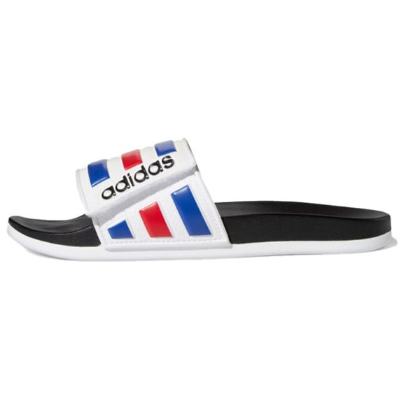 Adidas Adilette Comfort Adjustable 'White Black'