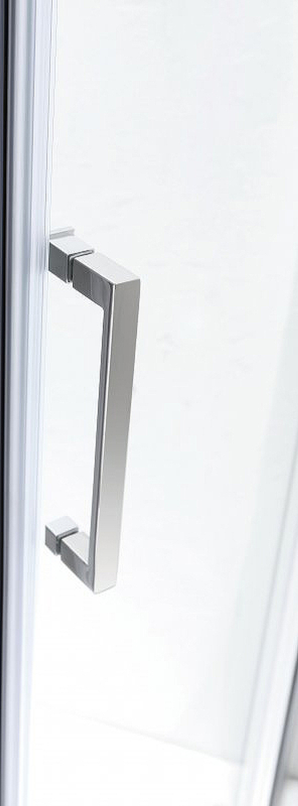 Душевой уголок Cezares Molveno 140x80 MOLVENO-AH-11-140/80-C-Cr-IV профиль Хром стекло прозрачное