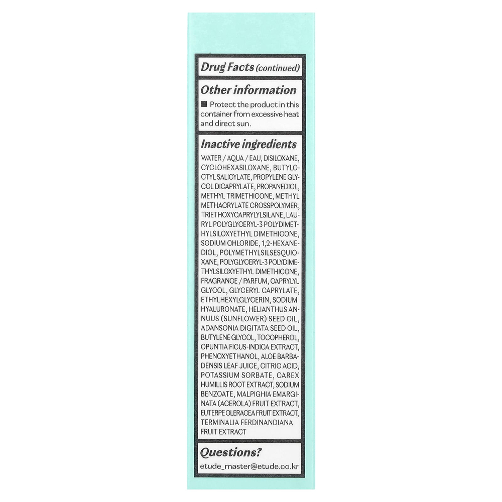 ETUDE, Sunprise, молочко для загара с легким воздушным финишем, SPF 50+, 55 мл (1,85 жидк. унц.)