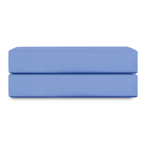 Простыня на резинке из премиального сатина сиреневого цвета из коллекции essential, 200х200х30 см