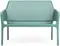 Уличный пластиковый диван Net ментоловый