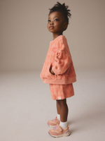 Толстовка и шорты в комплекте для девочки Next E55-501, Оранжевый