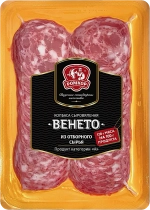 Колбаса Ромкор Венето сыровяленая нарезка 90г