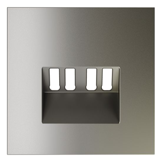 Накладка для розетки акустической 4-местной , S70 (шелк)