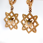 Серьги в стиле фьюжн