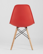 Стул Eames Style DSW красный x4 (разборный каркас)