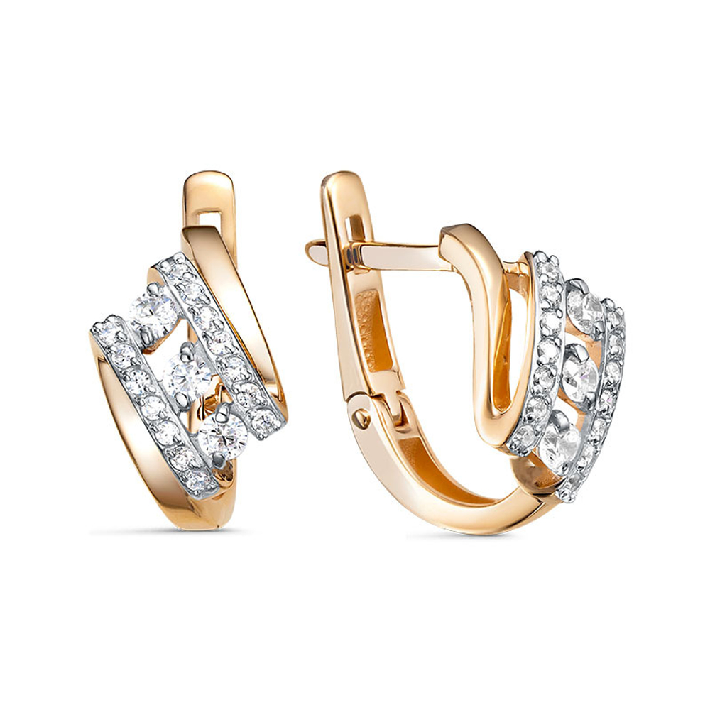 Серьги из золота 585 пробы