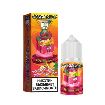 Жидкость Gang XBOX 2% Extra Hard 30ml - Холодные Тропические Фрукты
