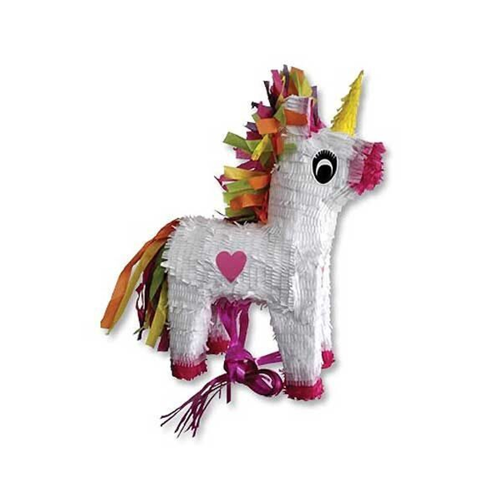 Пиньята Единорог с лентами