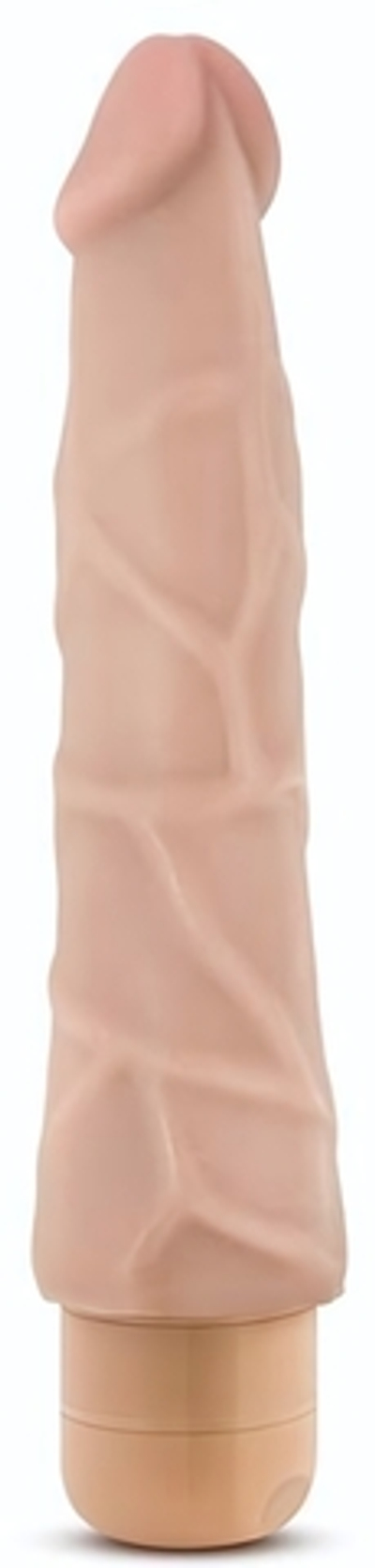 Телесный вибратор Cock Vibe 1 - 22,8 см. (Цвет: телесный)