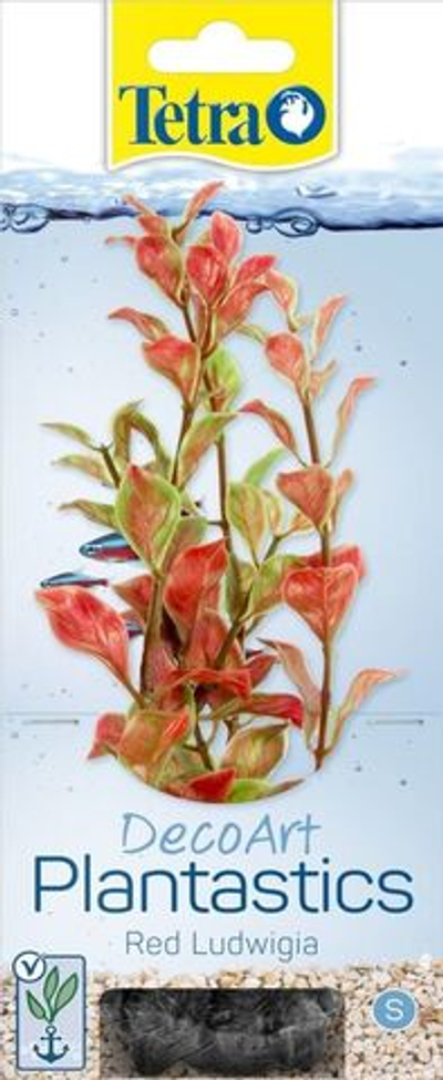 Пластиковое растение Tetra DecoArt Plant S Red Ludwigia 15см