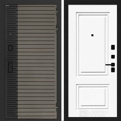 Входная дверь Бункер BN-15 - 26 RAL 9003 Эмаль белая