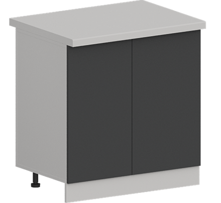 Кухня Модуль ШН 800 Вотан / Графит Софт