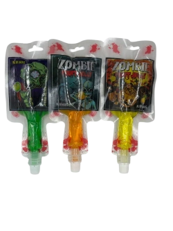 Жидкое фруктовое желе в форме капельницы ( 24шт по 60гр)