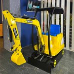 Детский аттракцион экскаватор «Копайка»