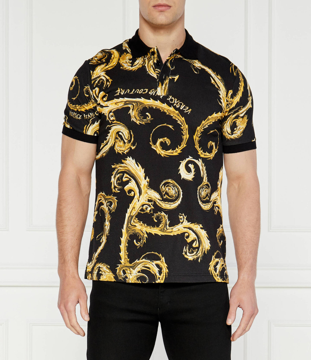 Поло Versace Jeans Couture - черный(77GAG6S0JS390)