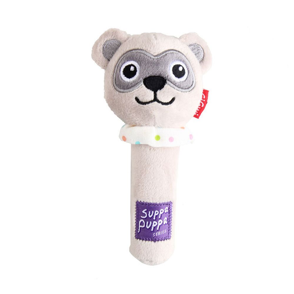 Gigwi SUPPA PUPPA игрушка для маленьких собак мишка с пищалкой 15 см