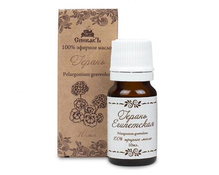 Эфирное масло Герани, 10 мл (6,68 б)