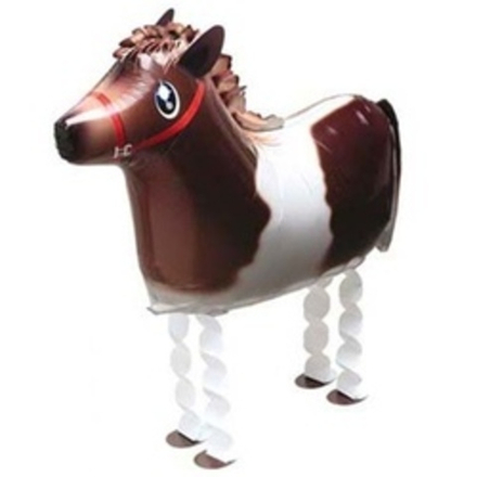 Шар (25"/64 см) Ходячая Фигура, Лошадь 1 шт.