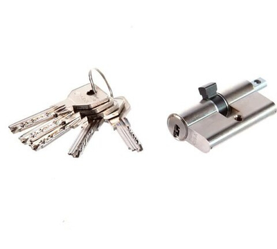 Цилиндр CISA под вертушку ASIX ОE302-07.12 (60 мм/25+10+25в) никель