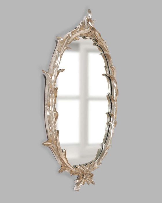 Настенное зеркало в овальной раме Буа Louvre Home LH2154S