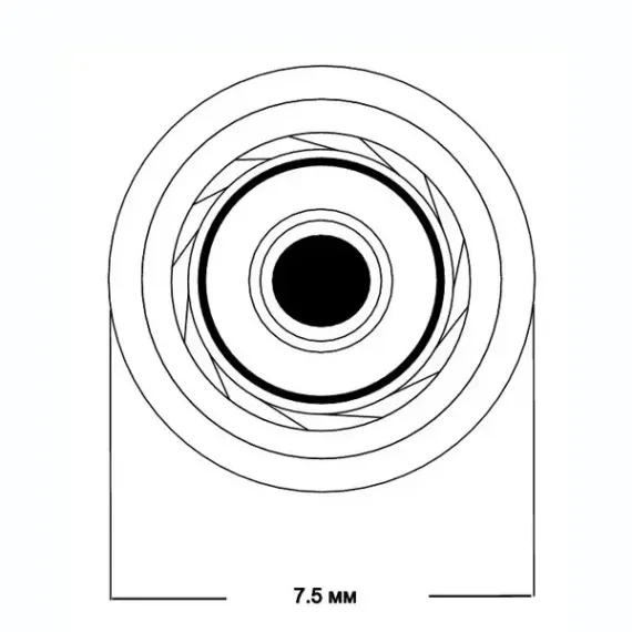 Van Den Hul The First Metal Screen 2RCA 0.8 m