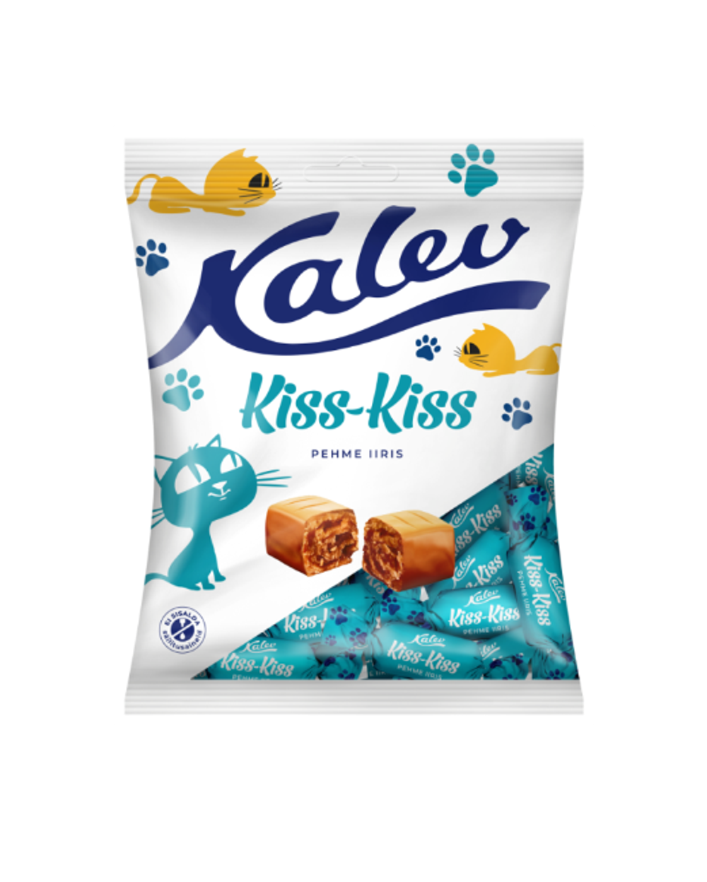 Kalev Kiss-Kiss мягкий ирис 150г