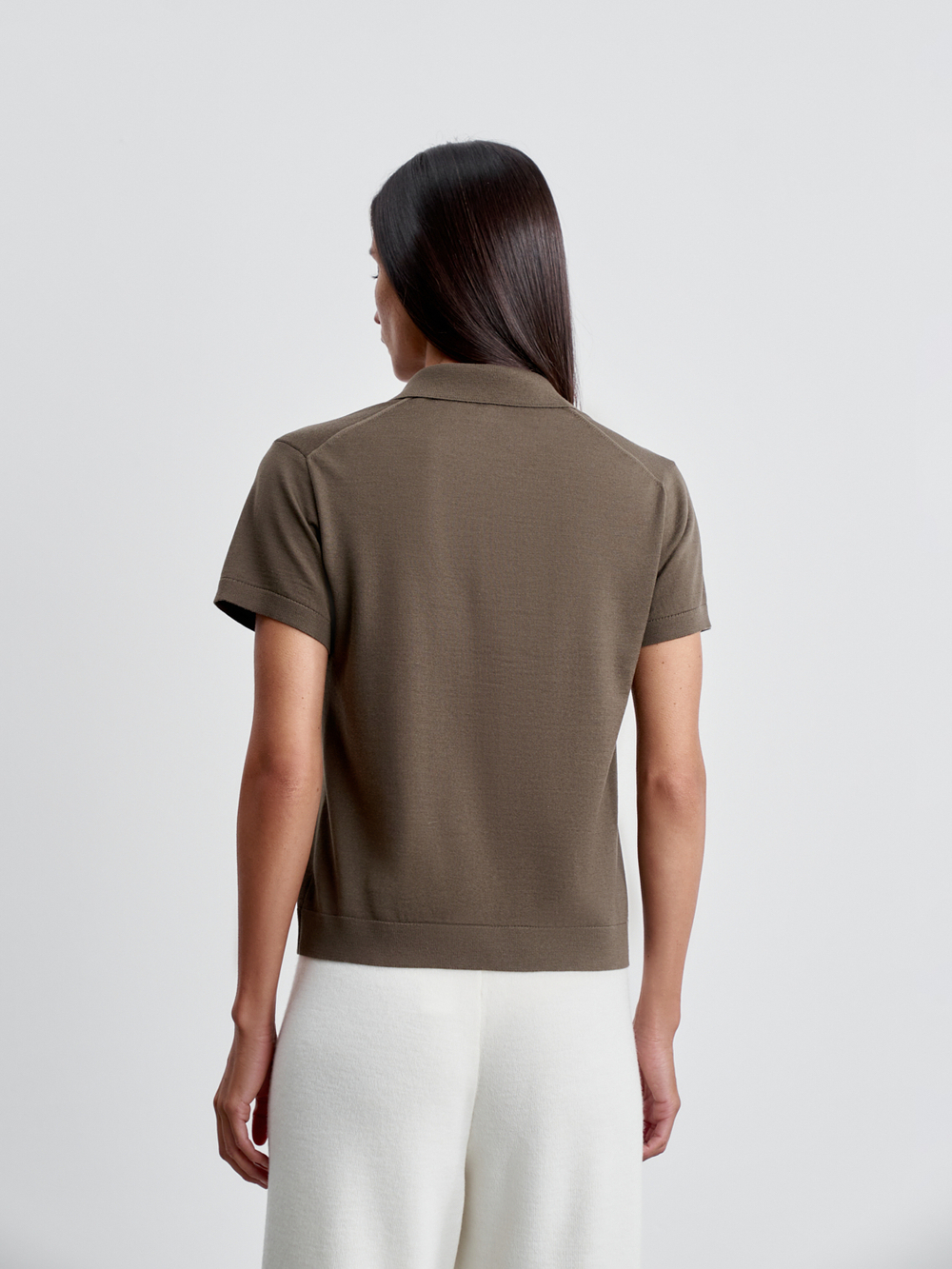 Джемпер-поло FILIPPA, гречишный