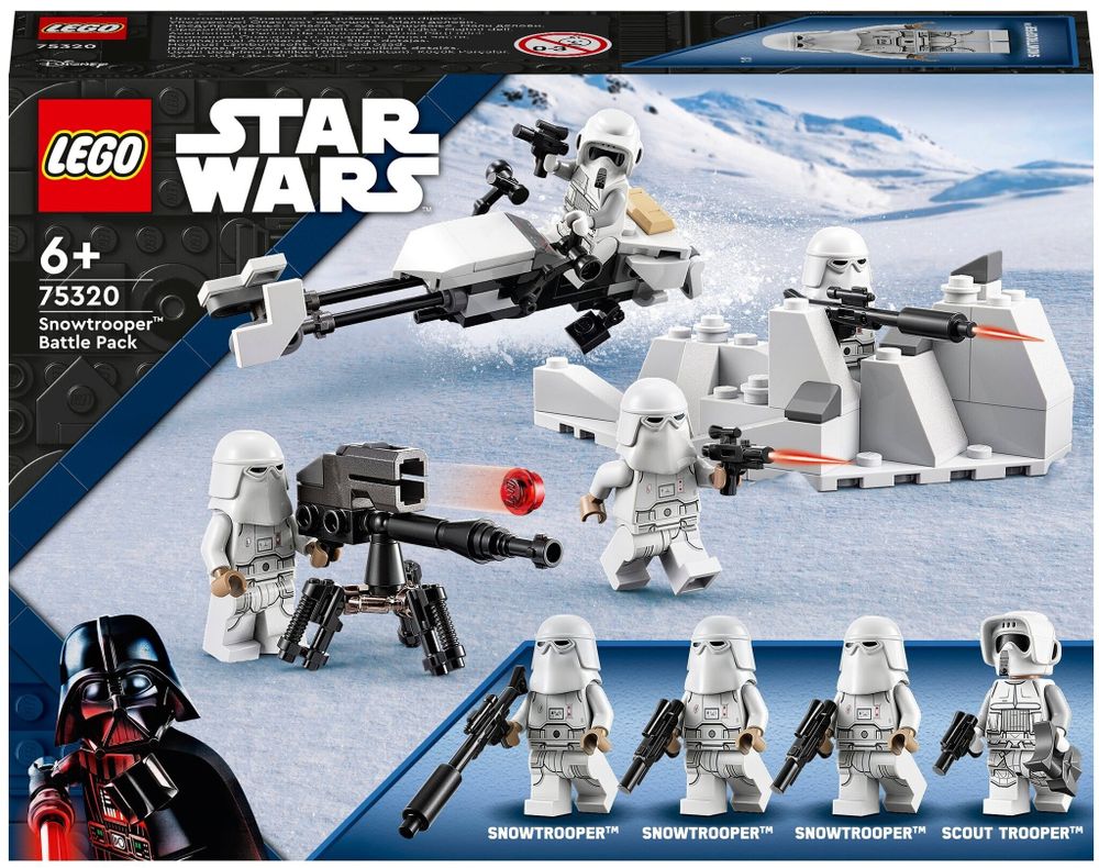 Конструктор LEGO Star Wars 75320 Боевой набор снежных пехотинцев