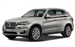 Багажники на BMW X5 F15 низкие рейлинги