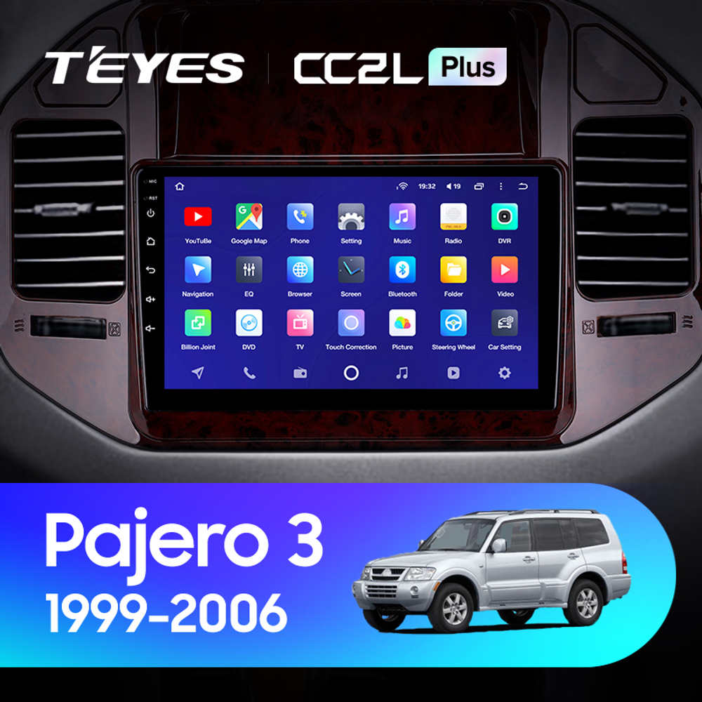 Teyes CC2L Plus 9" для Mitsubishi Pajero III 1999-2006