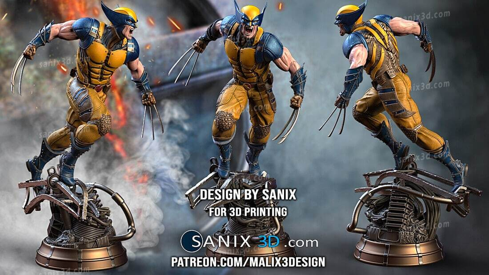 Фигурка Росомаха Джеймс Логан Wolverine James Howlett Logan