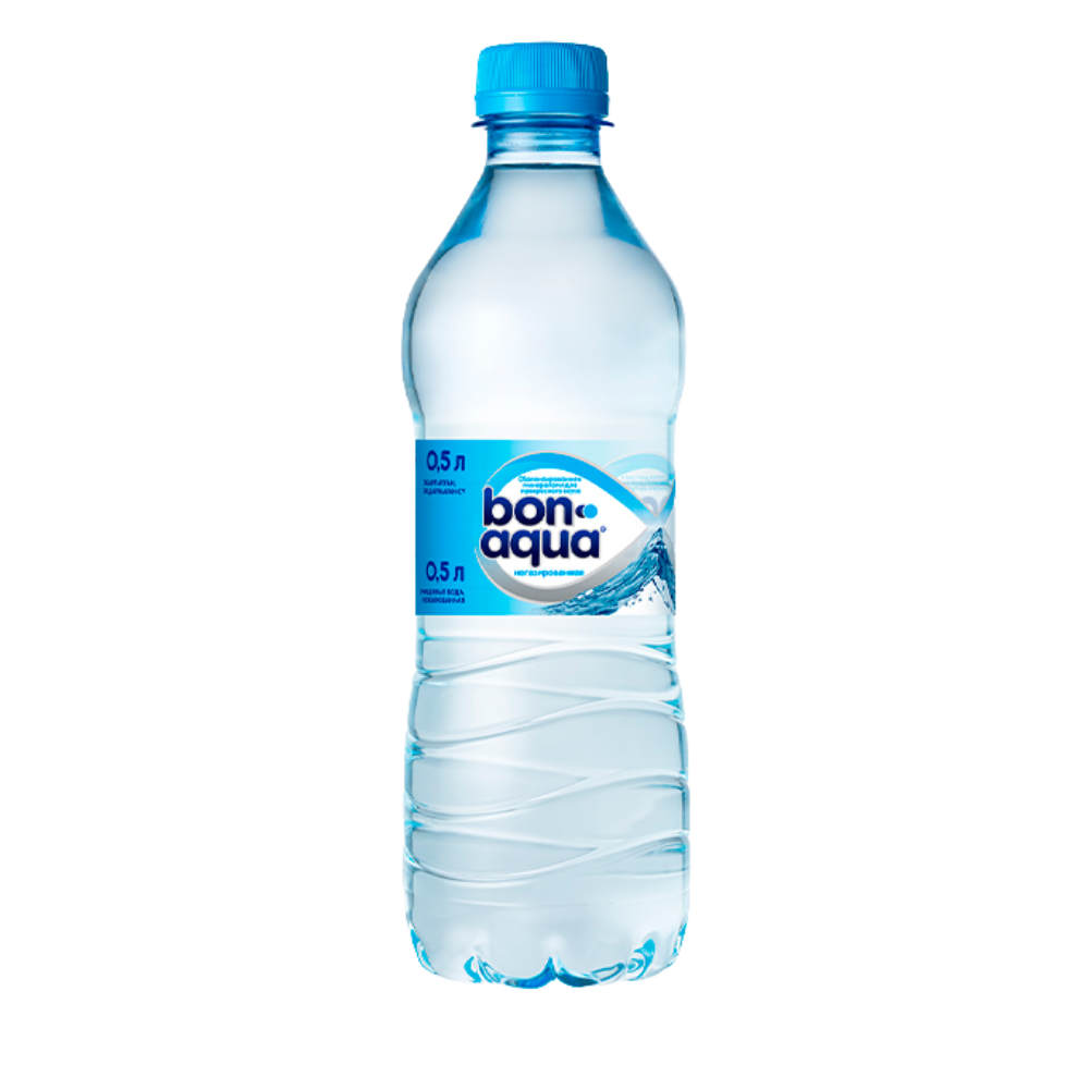 Вода минеральная Bon Aqua газированная 0,5 л