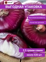 Лук репчатый красный Генуэзский 2,5г (530шт.)