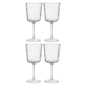 Набор бокалов из акрила arctic для вина, 360 мл, прозрачный, 4 шт.