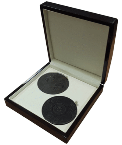 Футляр деревянный, серия "МАЙКЛ", 190х190х54 мм