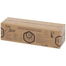 Лампа светодиодная ЭРА RED LINE ECO LED GX-10W-827-GX53 10-PACK 10Вт таблетка теплый белый свет GX53 набор 10 шт | Лампы cветодиодные Плоские (GX)