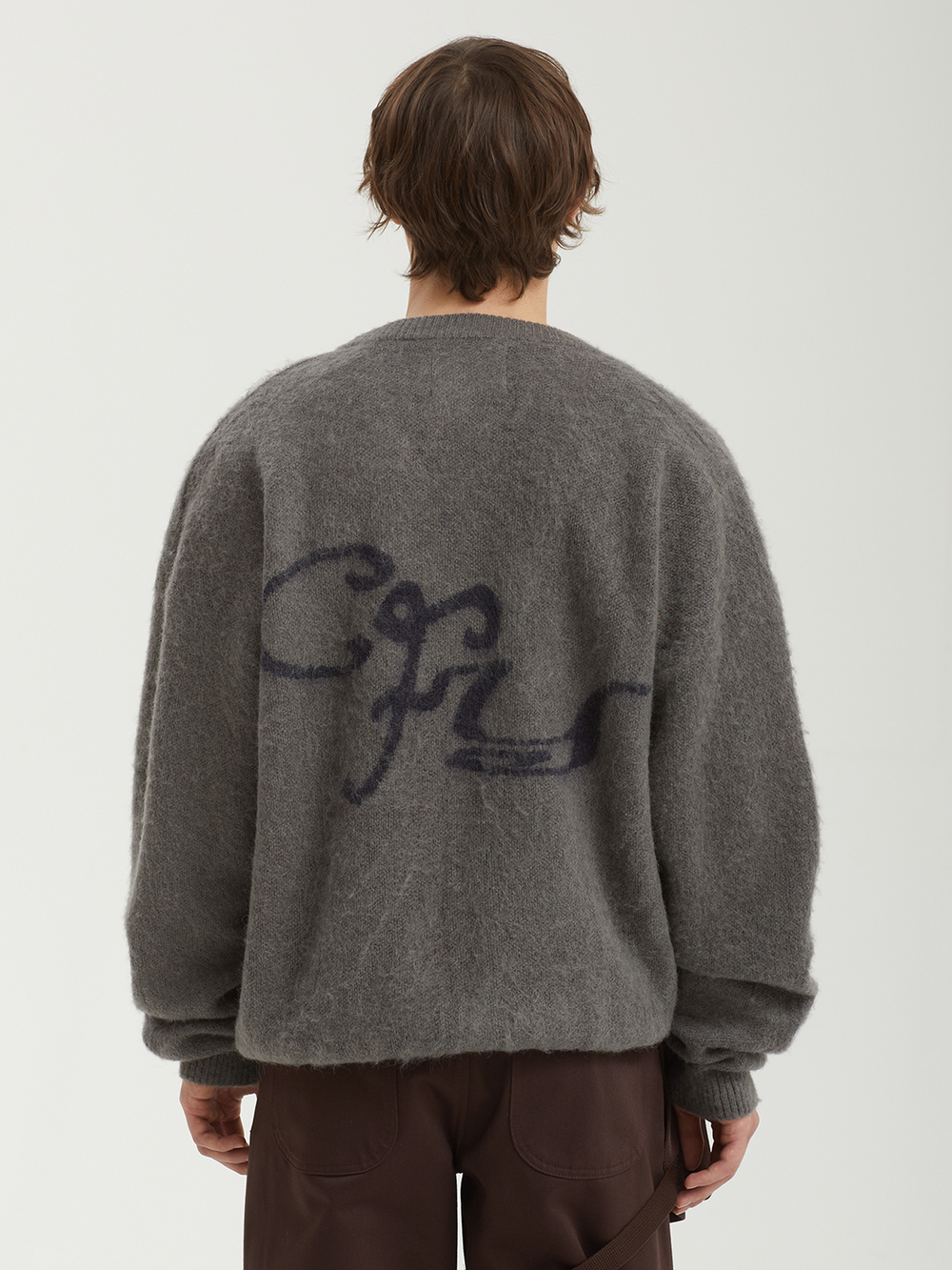 Мужской Кардиган Cfy Mohair