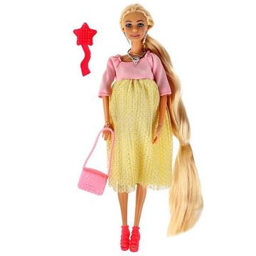 Кукла 29 см София беременная1, руки и ноги сгиб, акс, кор КАРАПУЗ