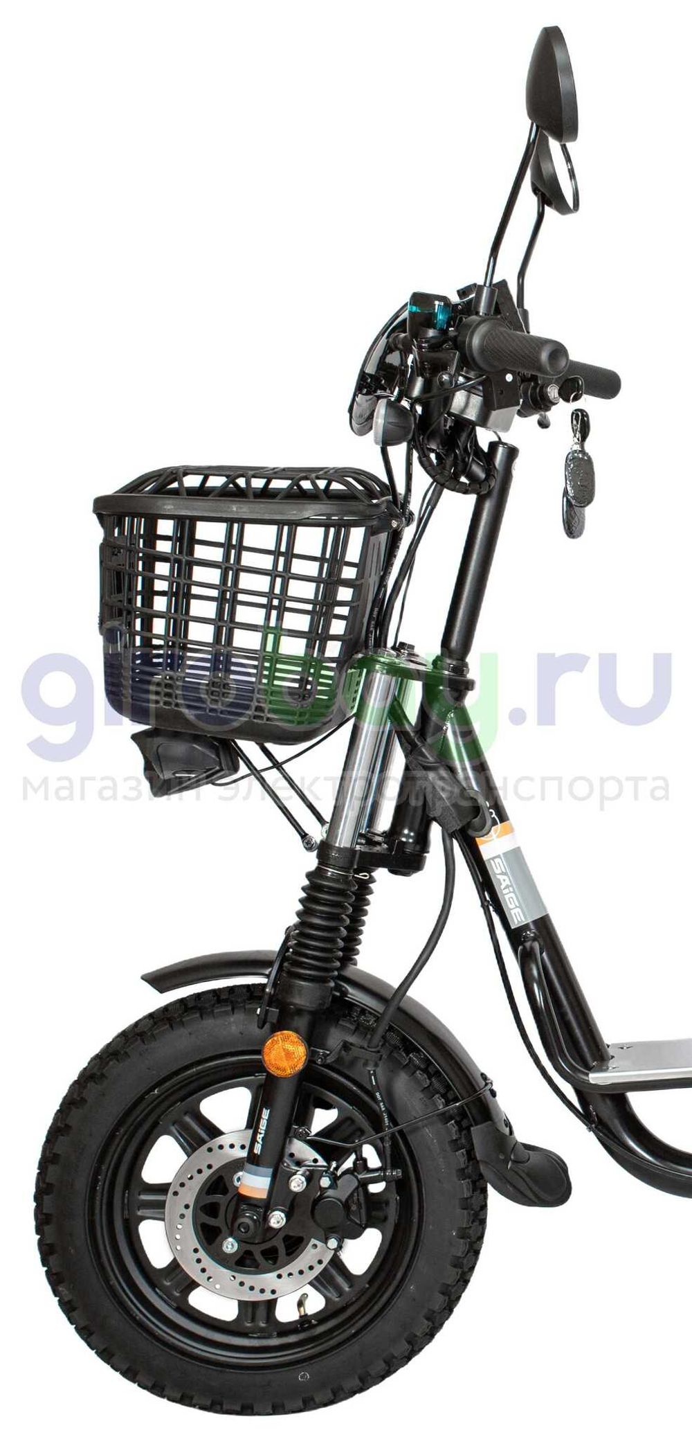 Электровелосипед SAIGE MONSTER GI 240W (60V/40Ah) - с двумя АКБ по 20Ah фото №11